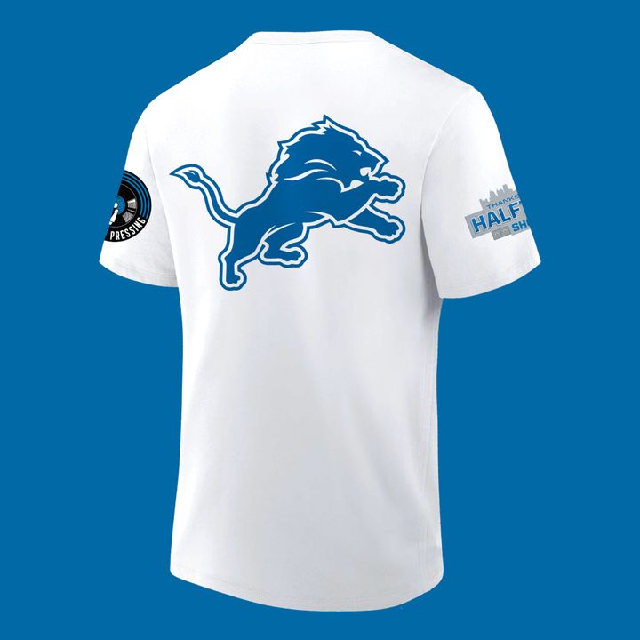 1. Detroit Lions x Jack White Thanksgiving Halftime Show White Tee