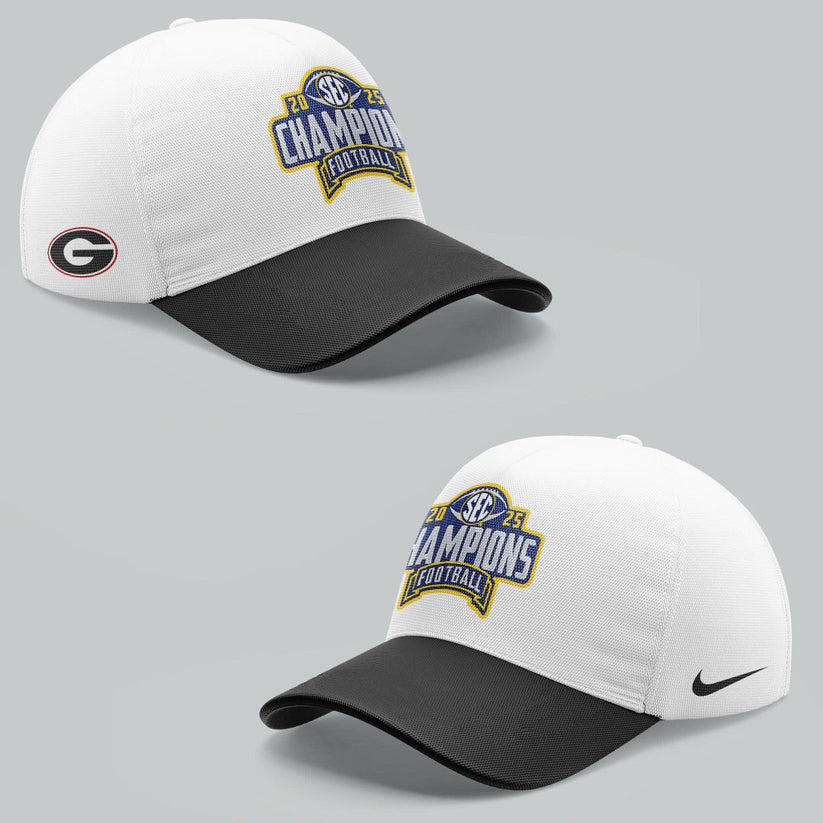 Georgia Bulldogs 2025 SEC Conference Champions Combo T-Shirt