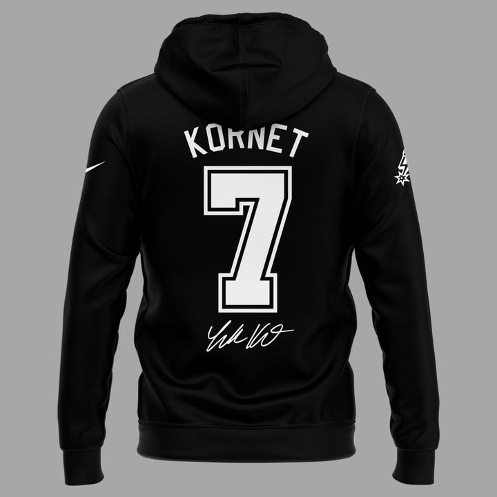 Limited edition hoodie "Luke Kornet" San Antonio Spurs 2025.