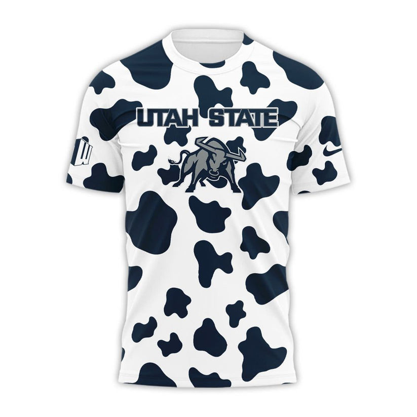 Utah State Aggies 2025 Best Helmet Edition Gameday Combo T-Shirt