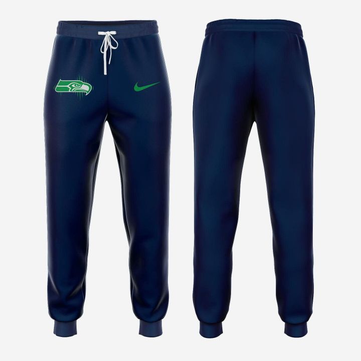 Seattle Seahawks 2025 Rivalries Sideline Hoodie (Navy)