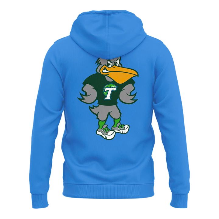 Tulane Baseball Sluggerbird Uniform Hoodie - Limited Edition