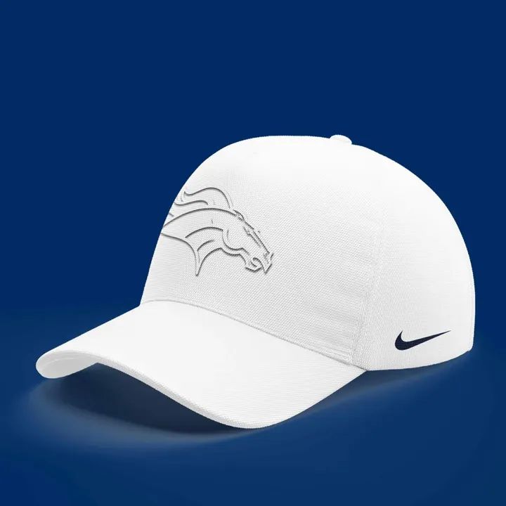 Men's White Denver Broncos Sideline Standard Issue Alt Hoodie-V2