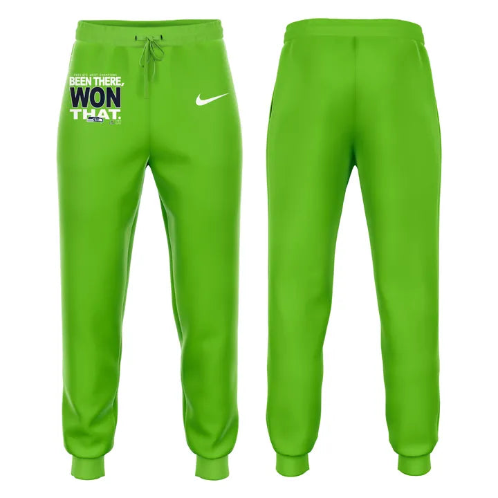 Official Seattle Seahawks 2025 NFC West Division Champions “Been There Won That” Tshirt | Jogger | Cap v2