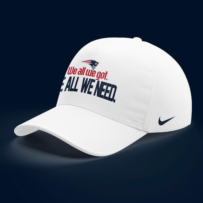 New England Patriots "We All We Got, We All We Need" Combo TShirt
