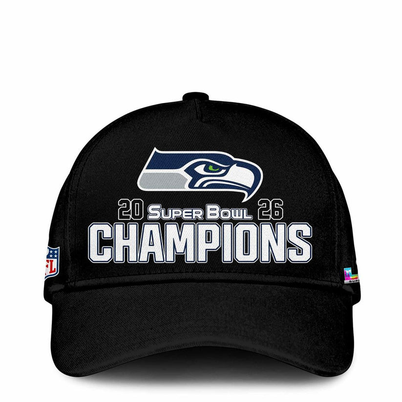 Limited Edition Seattle Seahawks Super Bowl LX Champions Hoodie