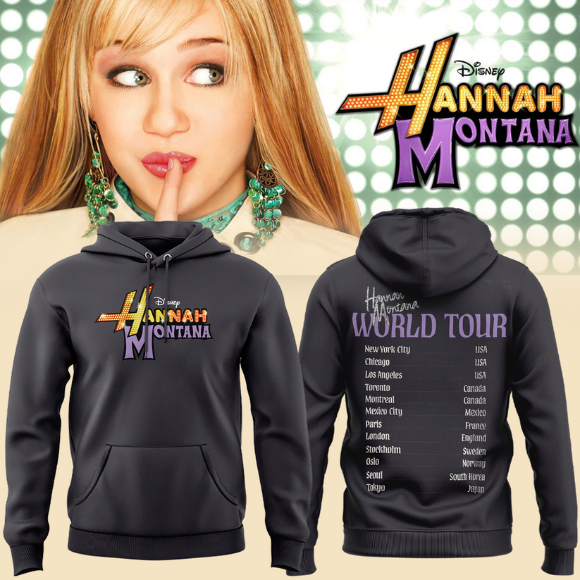 Limited edition Hannah Montana World Tour Hoodie