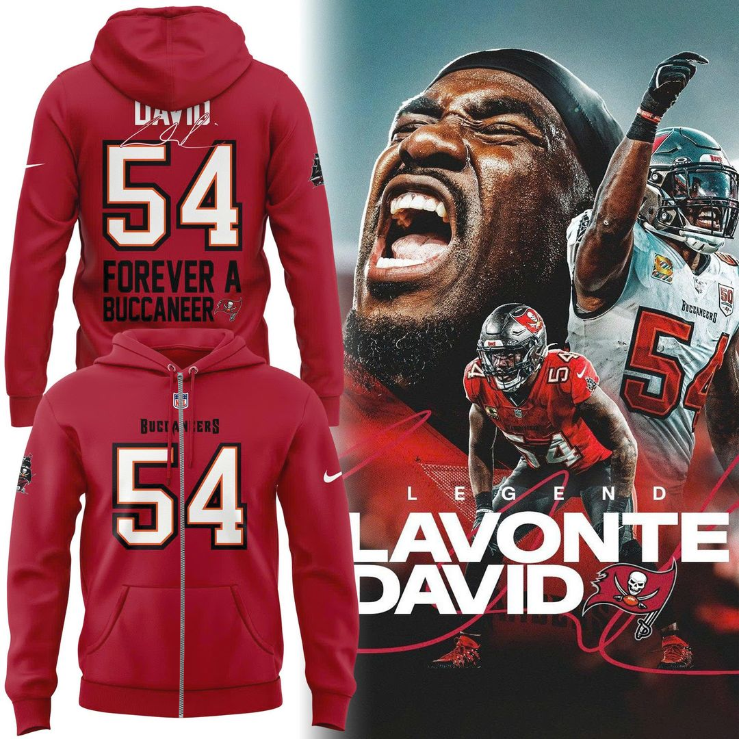 Limited Edition Legend Lavonte David – Thank You For The Memories Zip Hoodie