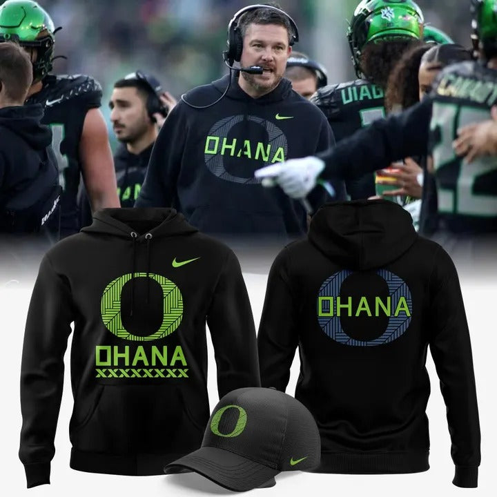 Oregon Ducks Ohana 2025 Limited Edition Hoodie