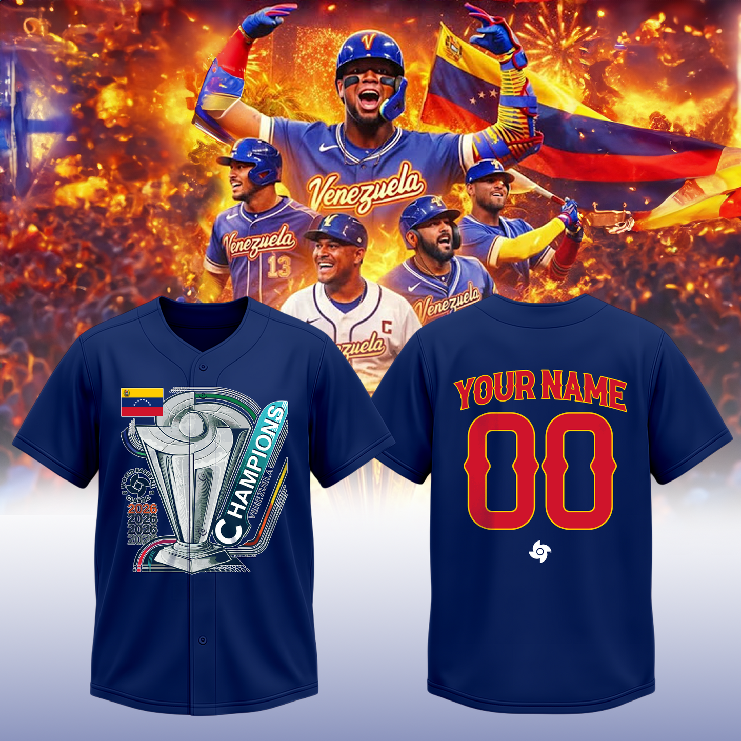 🏆️🏆️🏆 Venezuela Baseball World Baseball Classic Champions