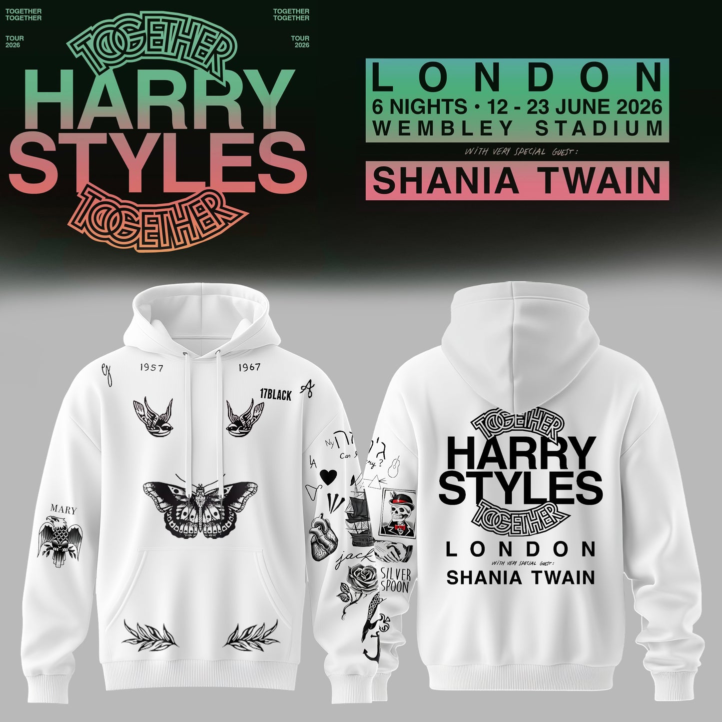 _ Harry Styles – Together, Together Tour 2026 Hoodie