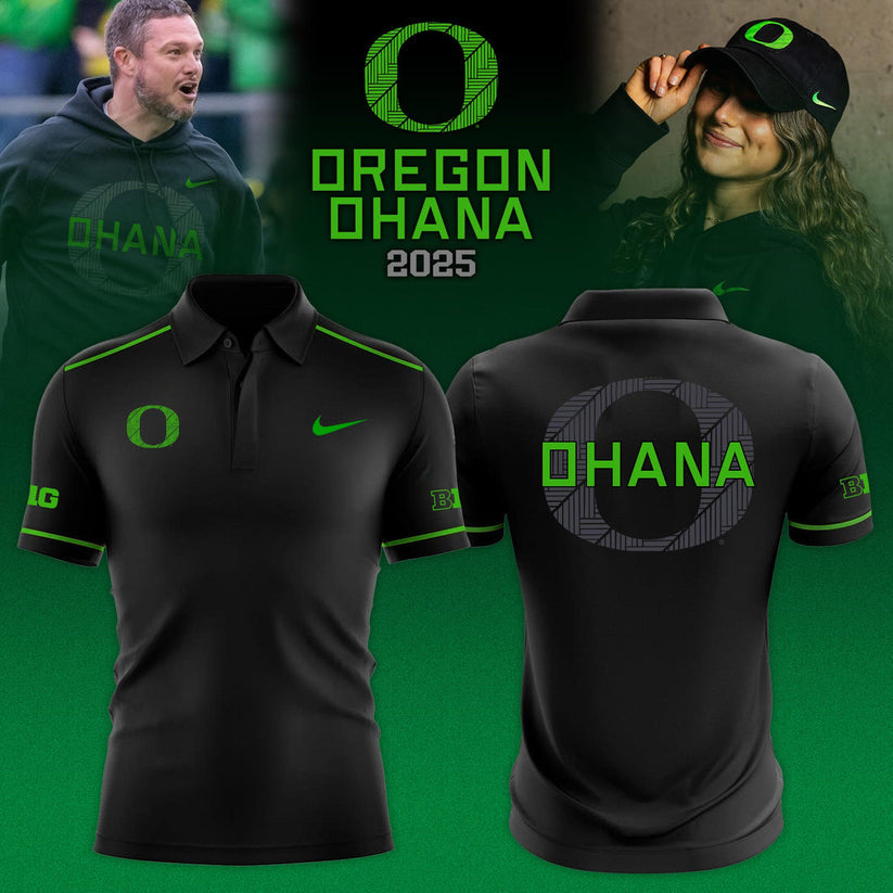 Oregon Ducks Ohana 2025 Limited Edition Polo