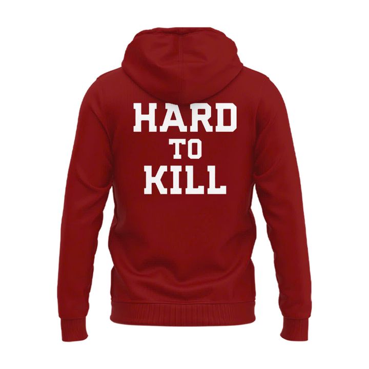 2025 "Hard To Kill" Oklahoma Sooners Play Off Red Hoodie