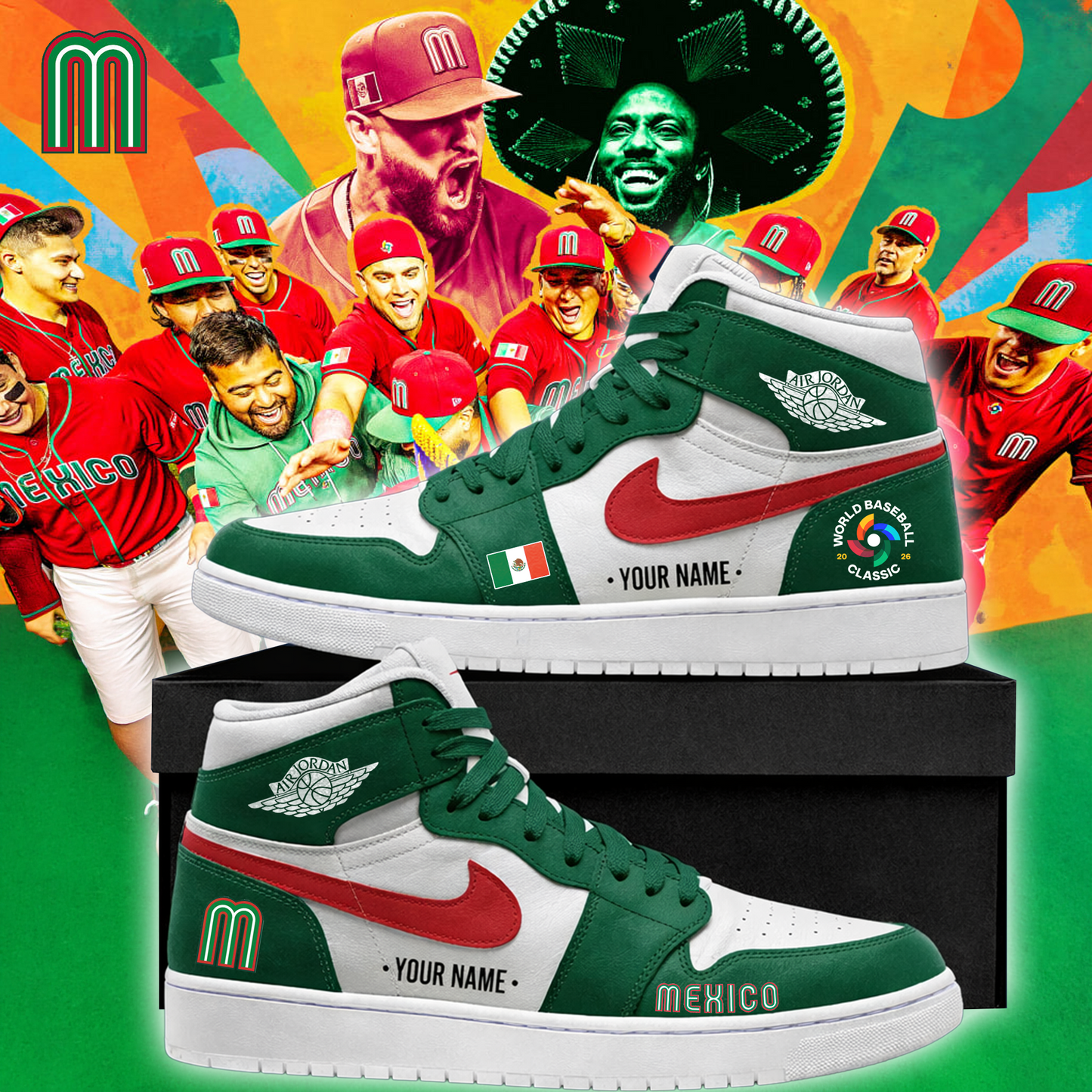 Mexico Baseball 2026 World Baseball JD1 Classic Limited Edition
