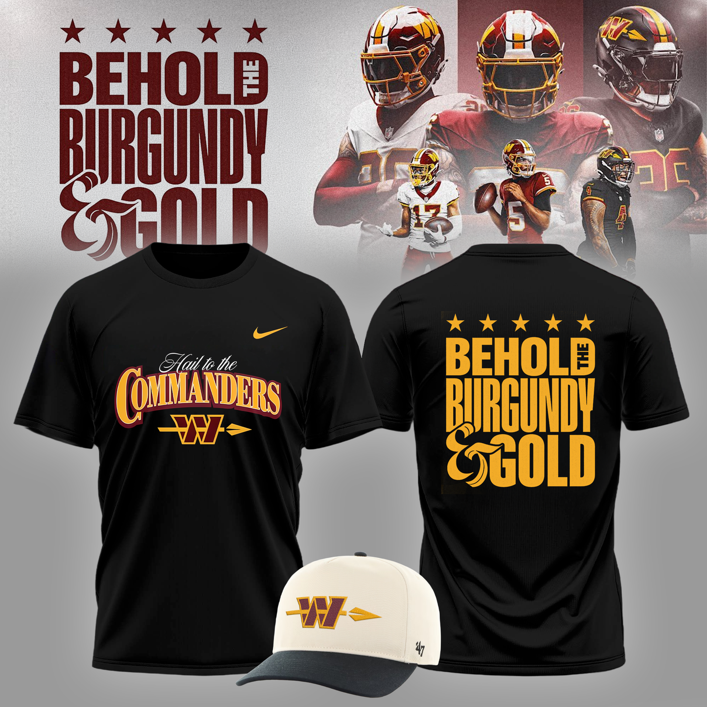Limited Edition W.Commanders Franchise Focus Club Shirt