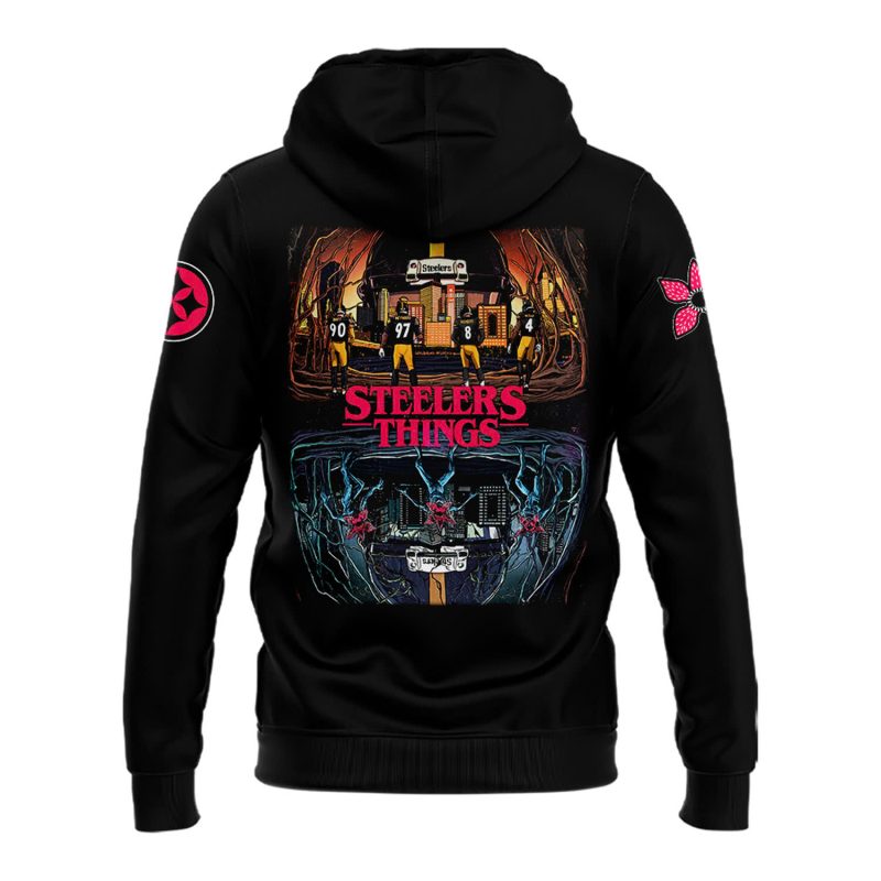 Stranger Tthings Pittsburgh Steelers Hoodie – Limited Edition
