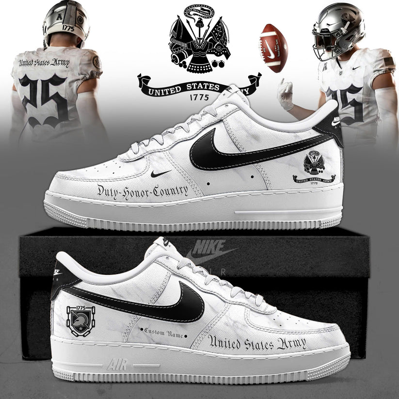 Army Black Knights Football Army 250 Collection Special AF1 Sneakers