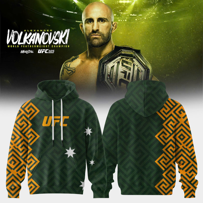 Alexander Volkanovski UFC 325 Featherweight Champion Hoodie