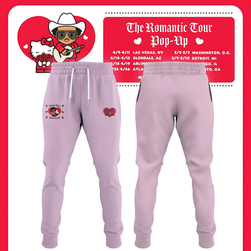Bruno Mars x Hello Kitty "The Romantic Tour" Sweatshirt