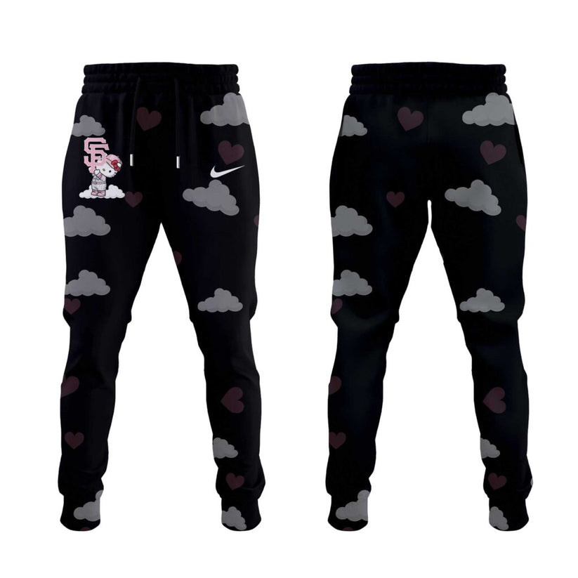 Limited Edition San Francisco Giants x Hello Kitty Night Plus Jersey