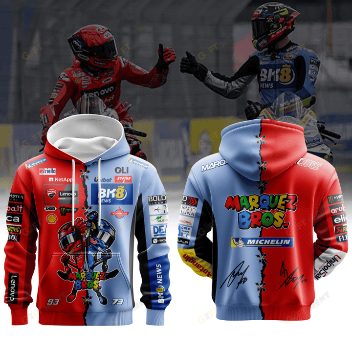Marquez Bros Combo Hoodie – Ducati x Gresini Edition