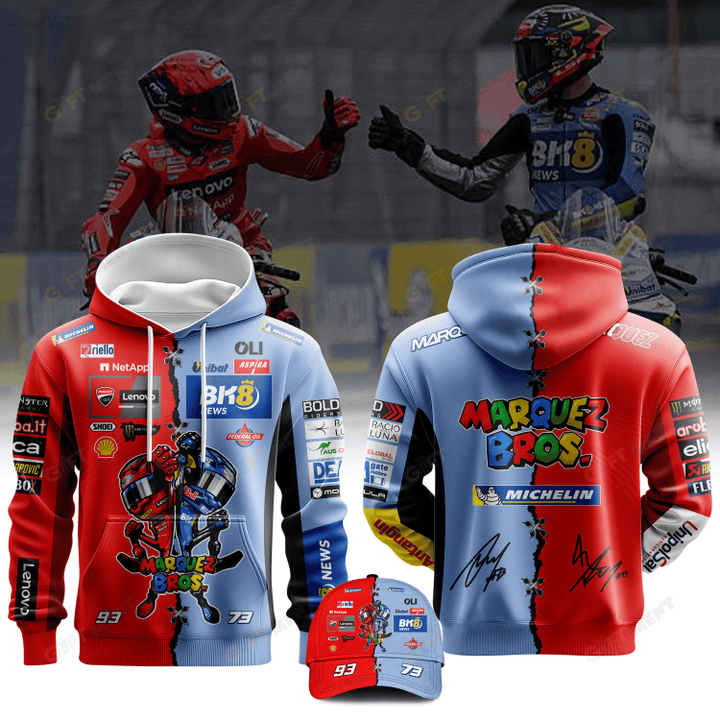 Marquez Bros Combo Hoodie – Ducati x Gresini Edition