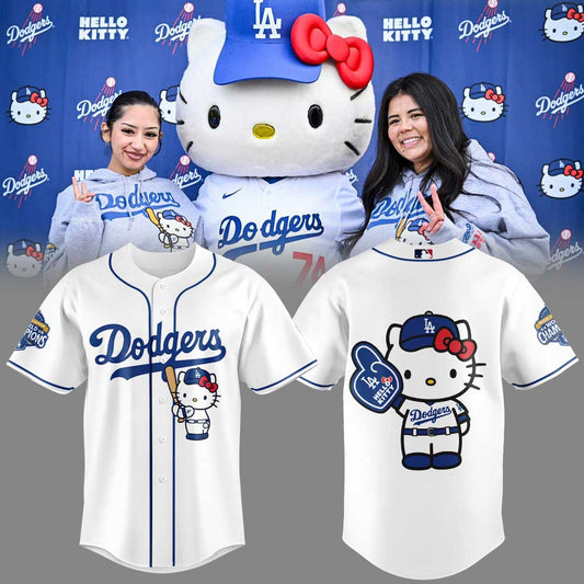 Los Angeles Dodgers. Hello Kitty 2026 Limited Edition Jersey