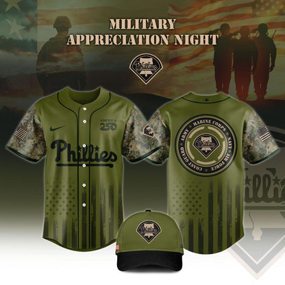 .Baseball x Military Appreciation 250 America Jersey Limited Edition 2026 V1