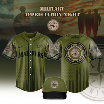 .Baseball x Military Appreciation 250 America Jersey Limited Edition 2026 V1