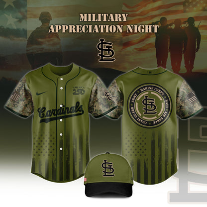 .Baseball x Military Appreciation 250 America Jersey Limited Edition 2026 V1