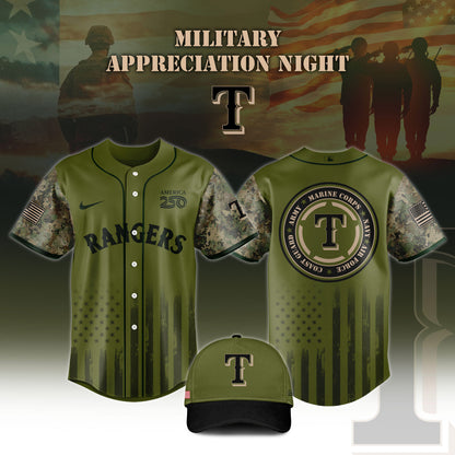 .Baseball x Military Appreciation 250 America Jersey Limited Edition 2026 V1