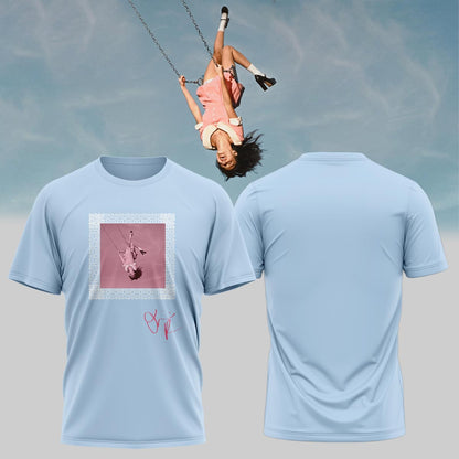 Olivia Rodrigo ‘you seem pretty sad for a girl so in love’ signed TShirt