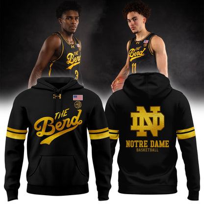 Notre Dame Men’s Basketball – THE BEND Special Black Hoodie