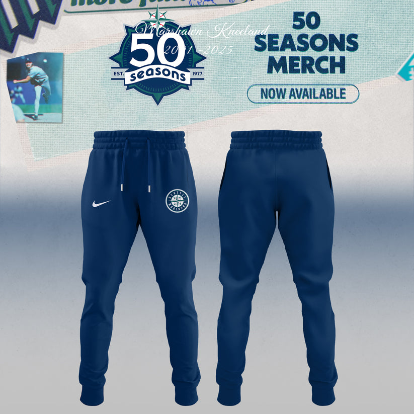 Seattle Mariners 50 Seasons Celebration Special Edition Hoodie