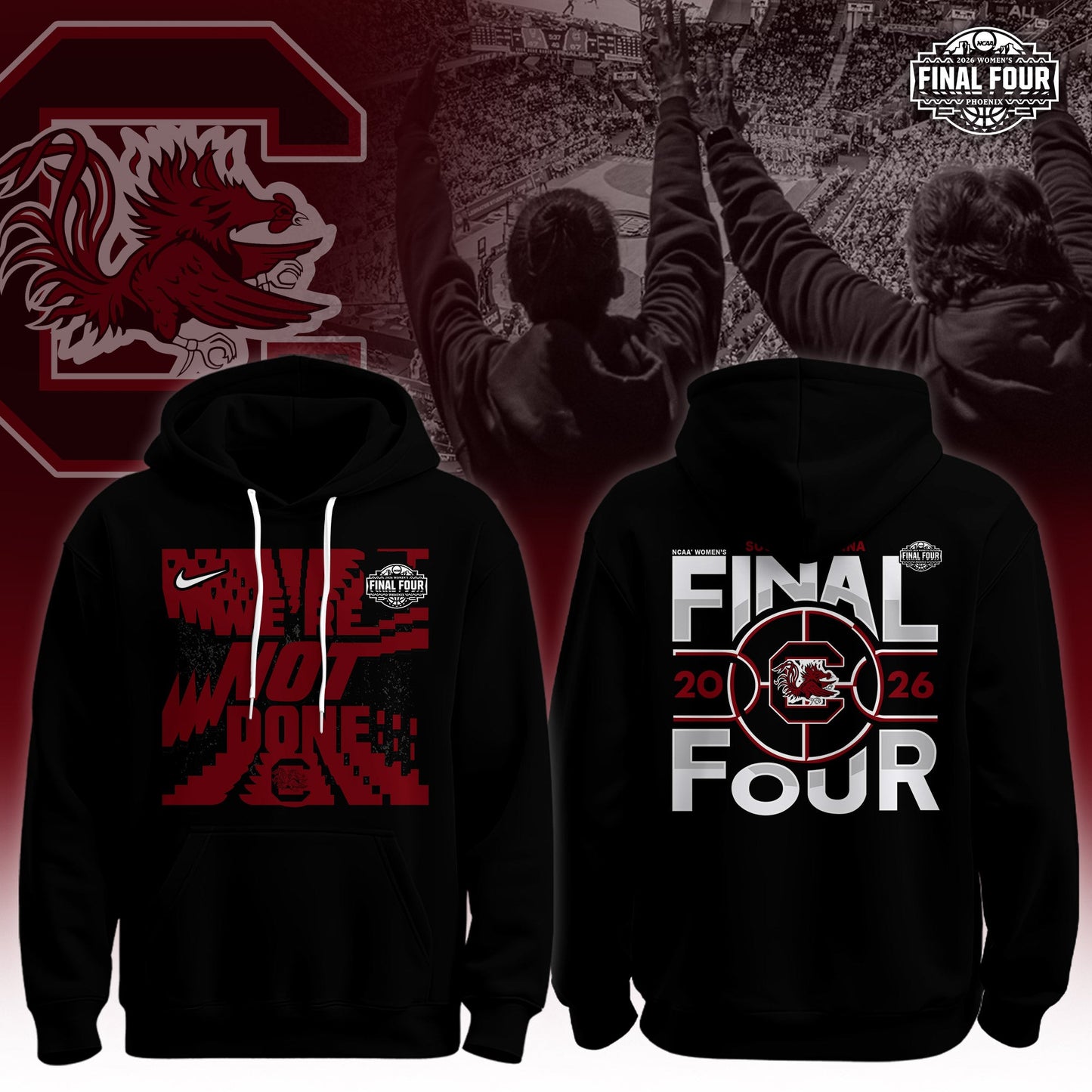 SC 2026 Women’s Basketball Five Four Hoodie Limited Edition