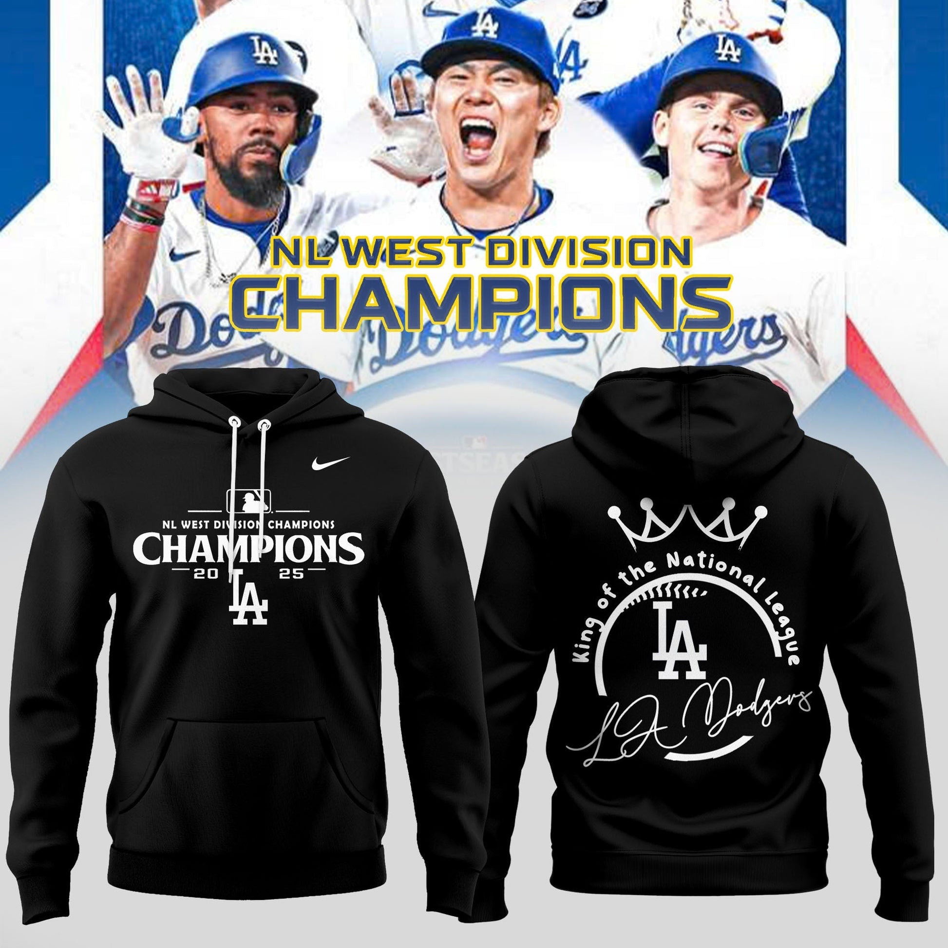 _Los Angeles Dodgers NL West Division Champions