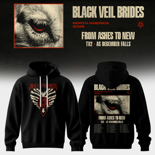 Black Veil Brides – From Ashes To New Tour (North America 2026) Limited Hoodie