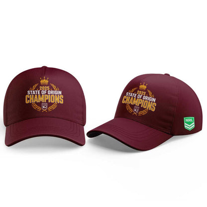Limited Edition Q.Maroons 2025 State of Origin Champions Shirt