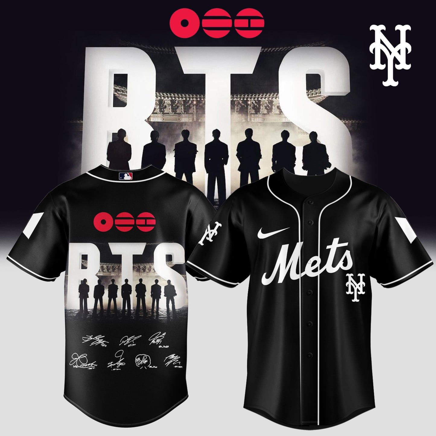 Baseball 🇺🇸 X BTS ”COMEBACK & WORLD TOUR 2026” Limited Edition – Jersey 2