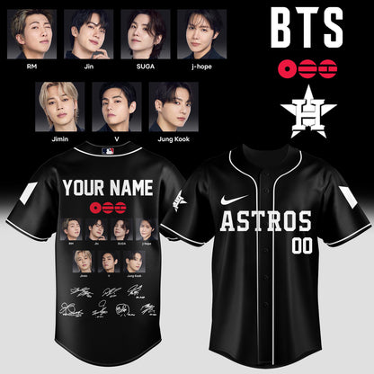 Baseball 🇺🇸 X BTS ”COMEBACK & WORLD TOUR 2026” Limited Edition – Jersey 5 (Custom Name&Custom Number)