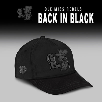 Ole Miss Football Back In Black Limited Edition Combo Hoodie