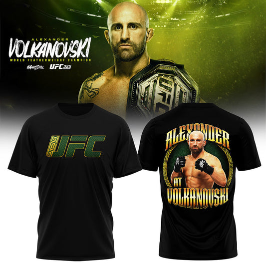 Alexander Volkanovski UFC 325 Featherweight Champion T-Shirt