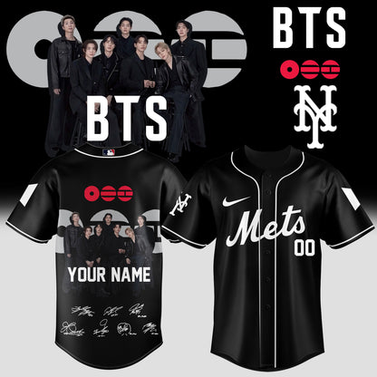 Baseball 🇺🇸 X  BTS ”COMEBACK & WORLD TOUR 2026” Limited Edition – Jersey 4 (Custom Name&Custom Number)