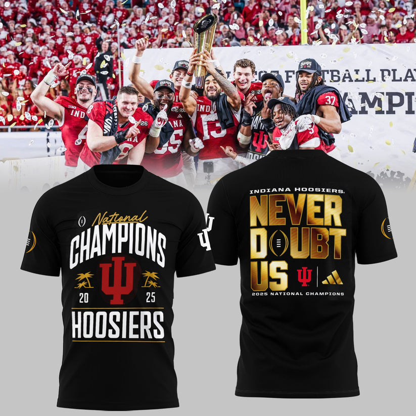 Indiana Hoosiers National Champions 2025/26 T-Shirt