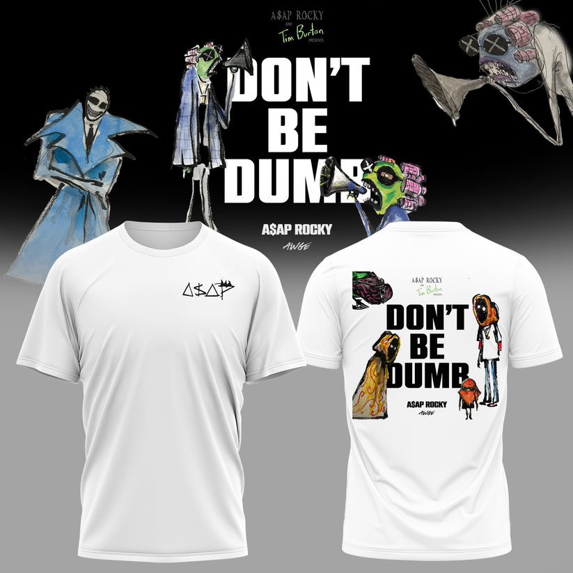 A$AP Rocky DON’T BE DUMB New Album Combo Shirt