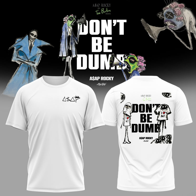 A$AP Rocky DON’T BE DUMB New Album Combo Shirt