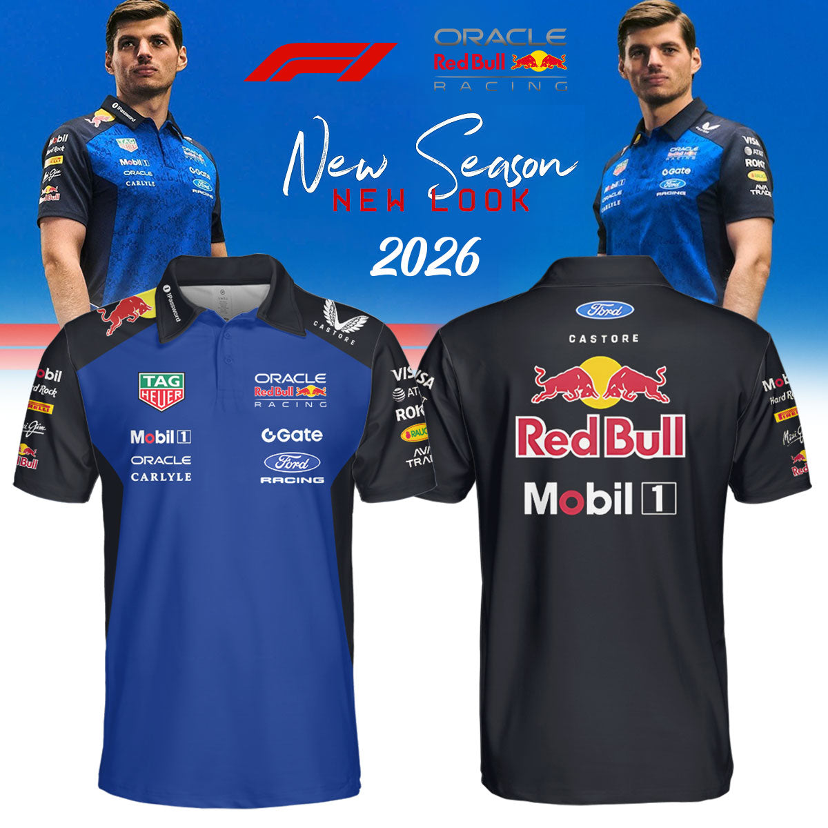 .Oracle Red Bull Racing Polo 2026
