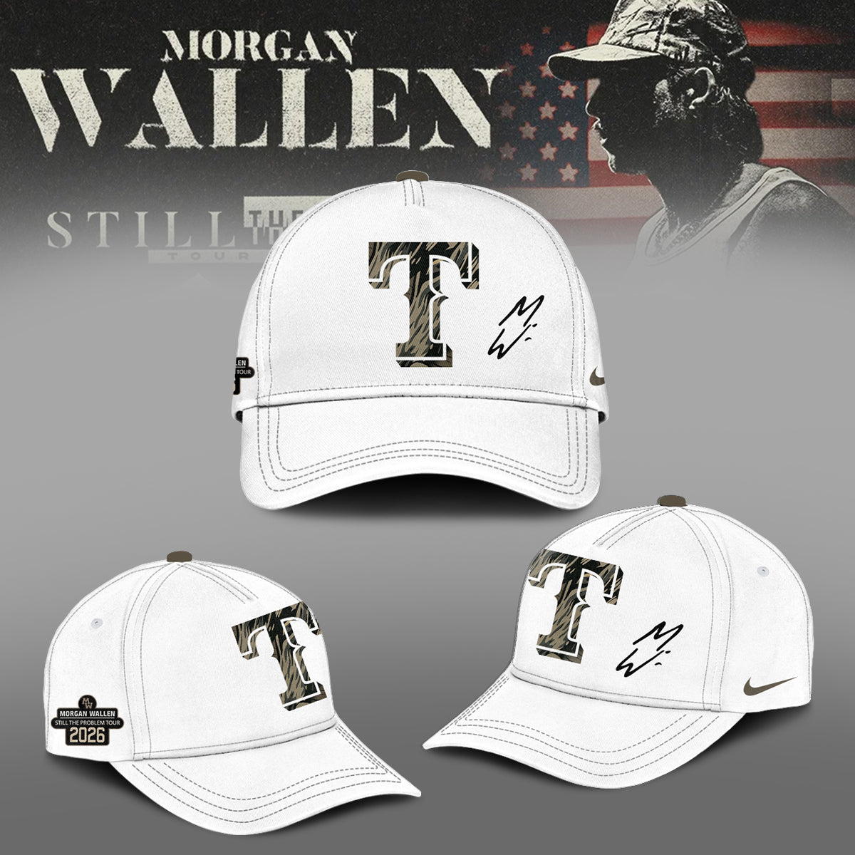 ALL TEAM x Morgan Wallen Still Problem Tour Jersey