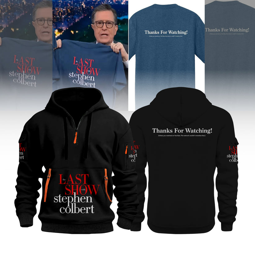 The Late Show with Stephen Colbert Limited Edition New Hoodie