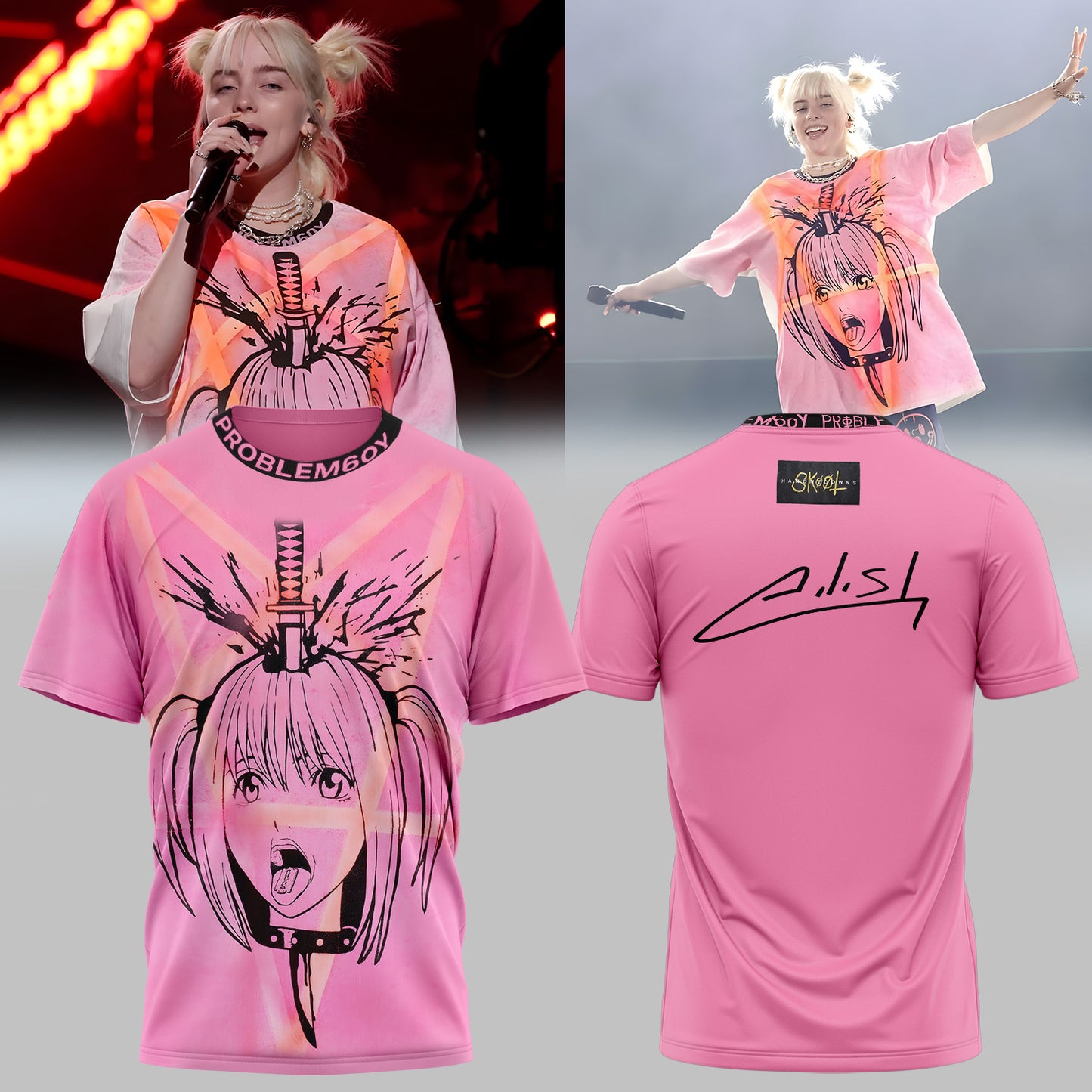 Billie Eilish Hit Me Hard and Soft: The Tour Shirt